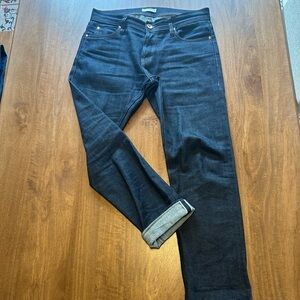 UB422 Unbranded Selvedge Tight Fit Actual Waist 34”x32”